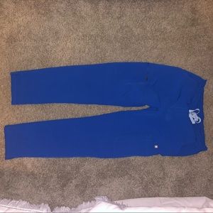Figs Yola Skinny Blue Scrub pants